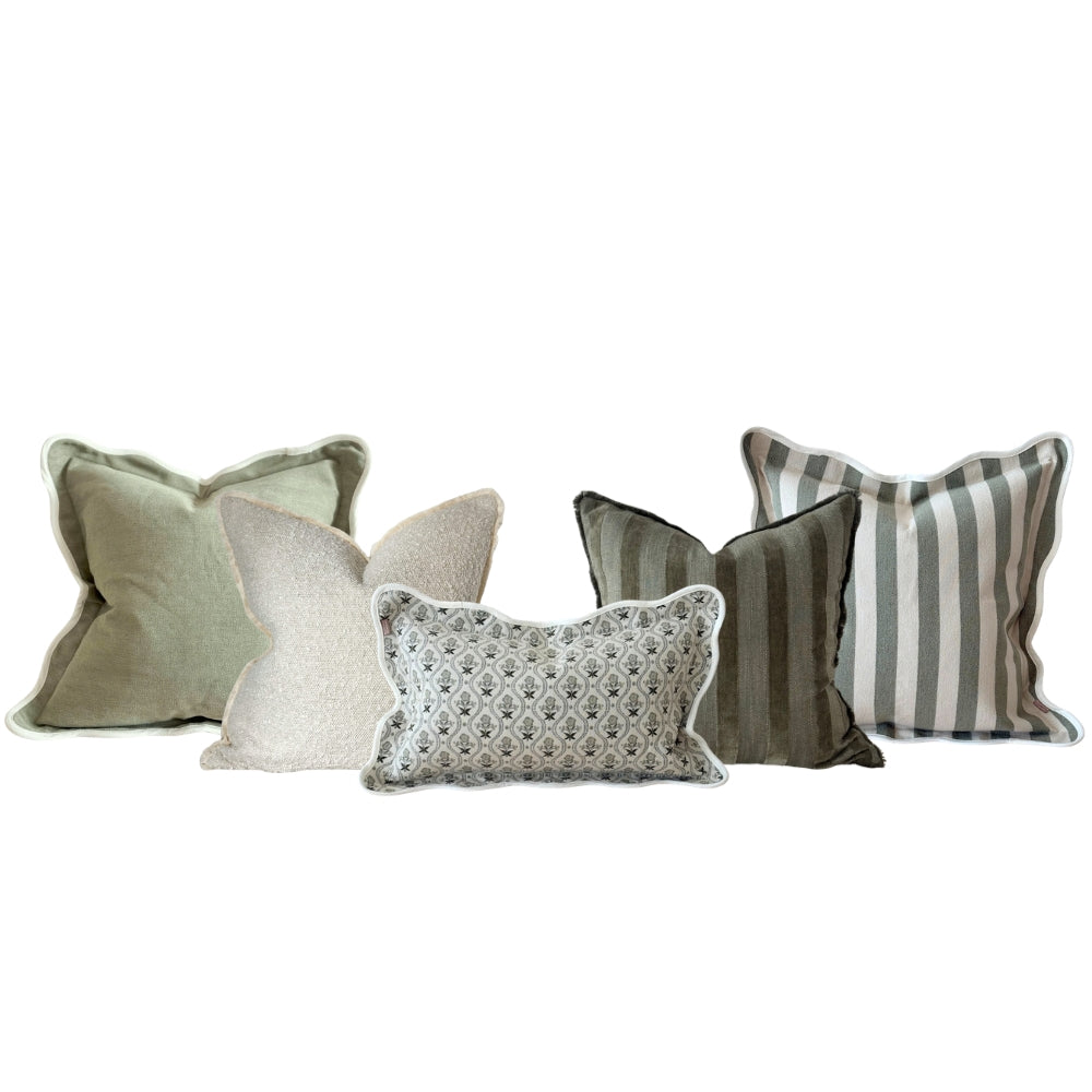 The Botanical Sage Cushion Combination