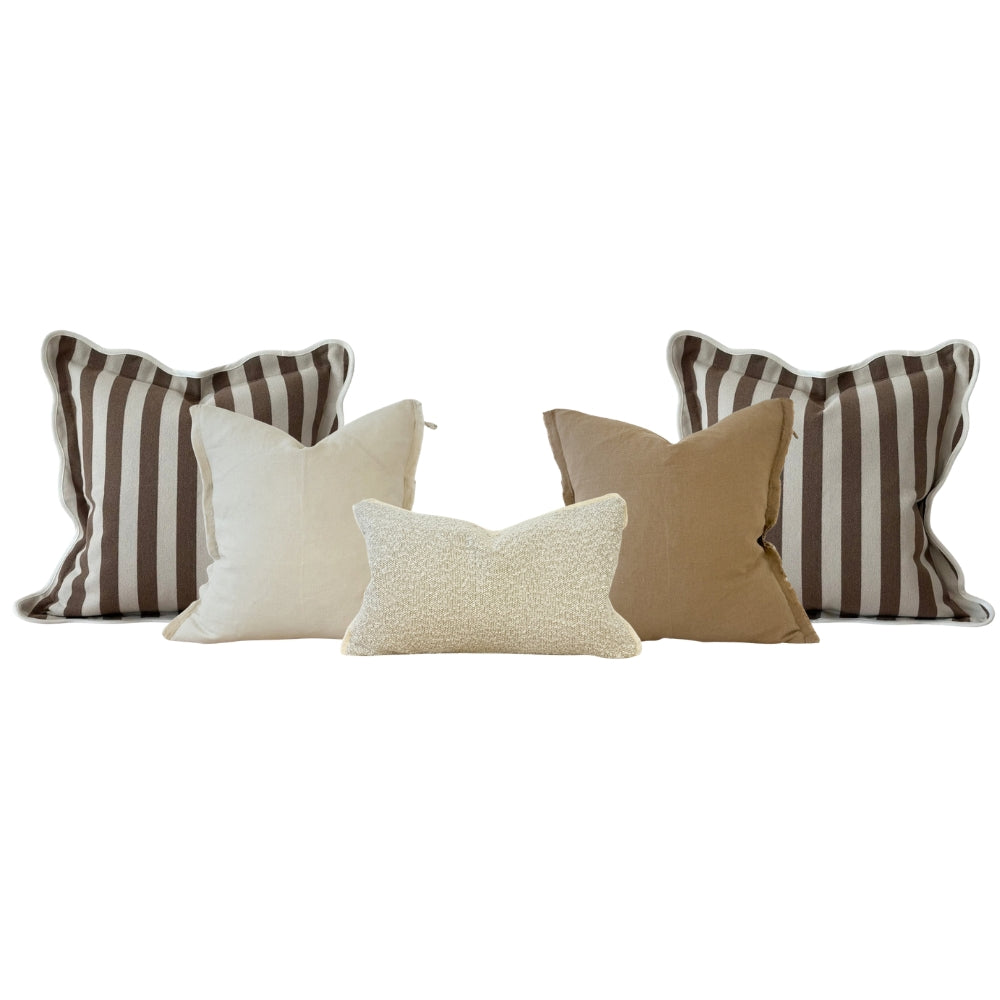 The Cappuccino Cushion Combination
