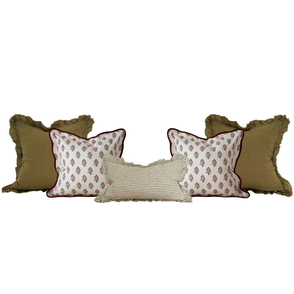 The Chloe Christmas Cushion Combination