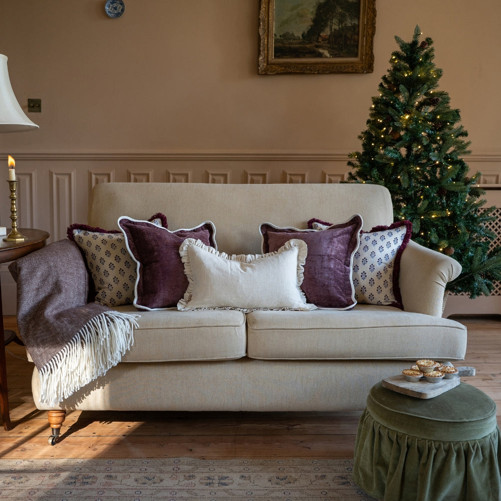 The Christmas Plum Cushion Combination