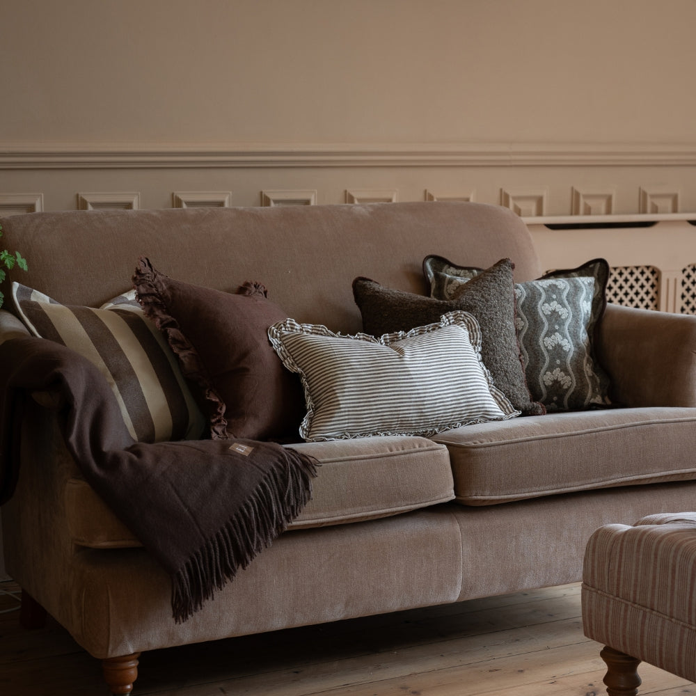 The Dark Brown Fall Cushion Combination
