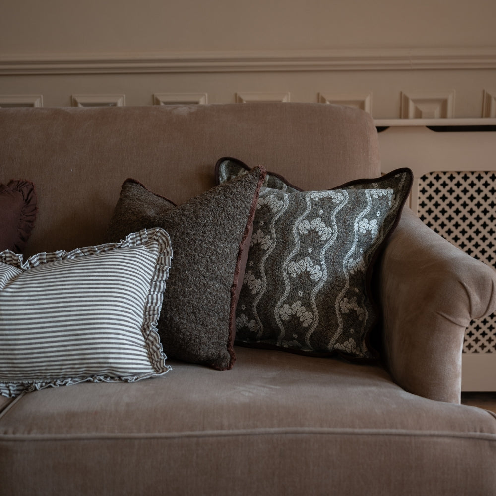 The Dark Brown Fall Cushion Combination