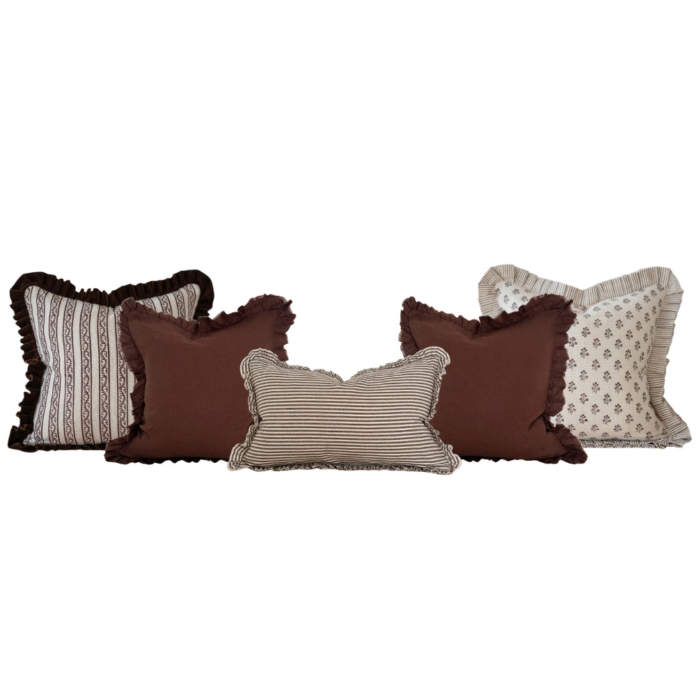 The Dark Cocoa Cushion Combination