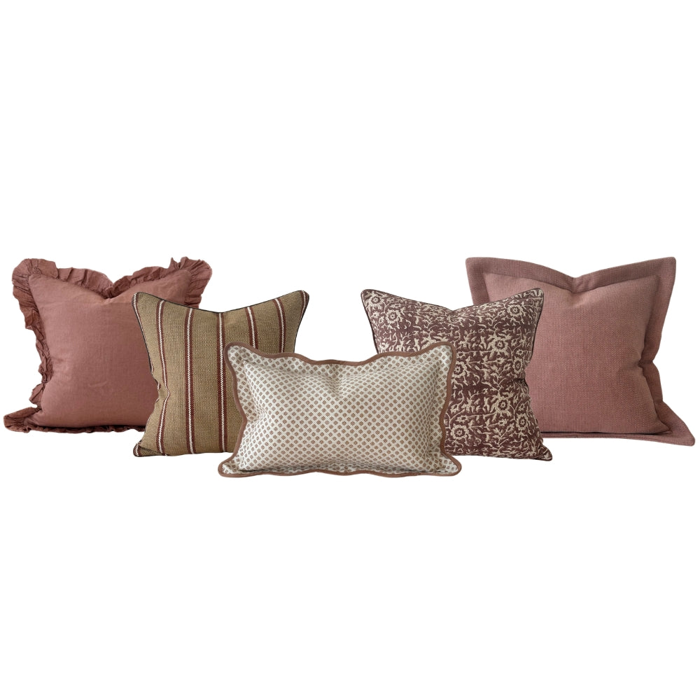 The Dusty Pink Cushion Combination
