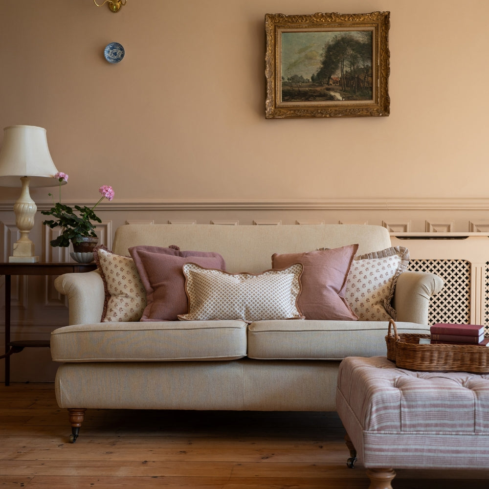 The Floral Dusty Pink Cushion Combination