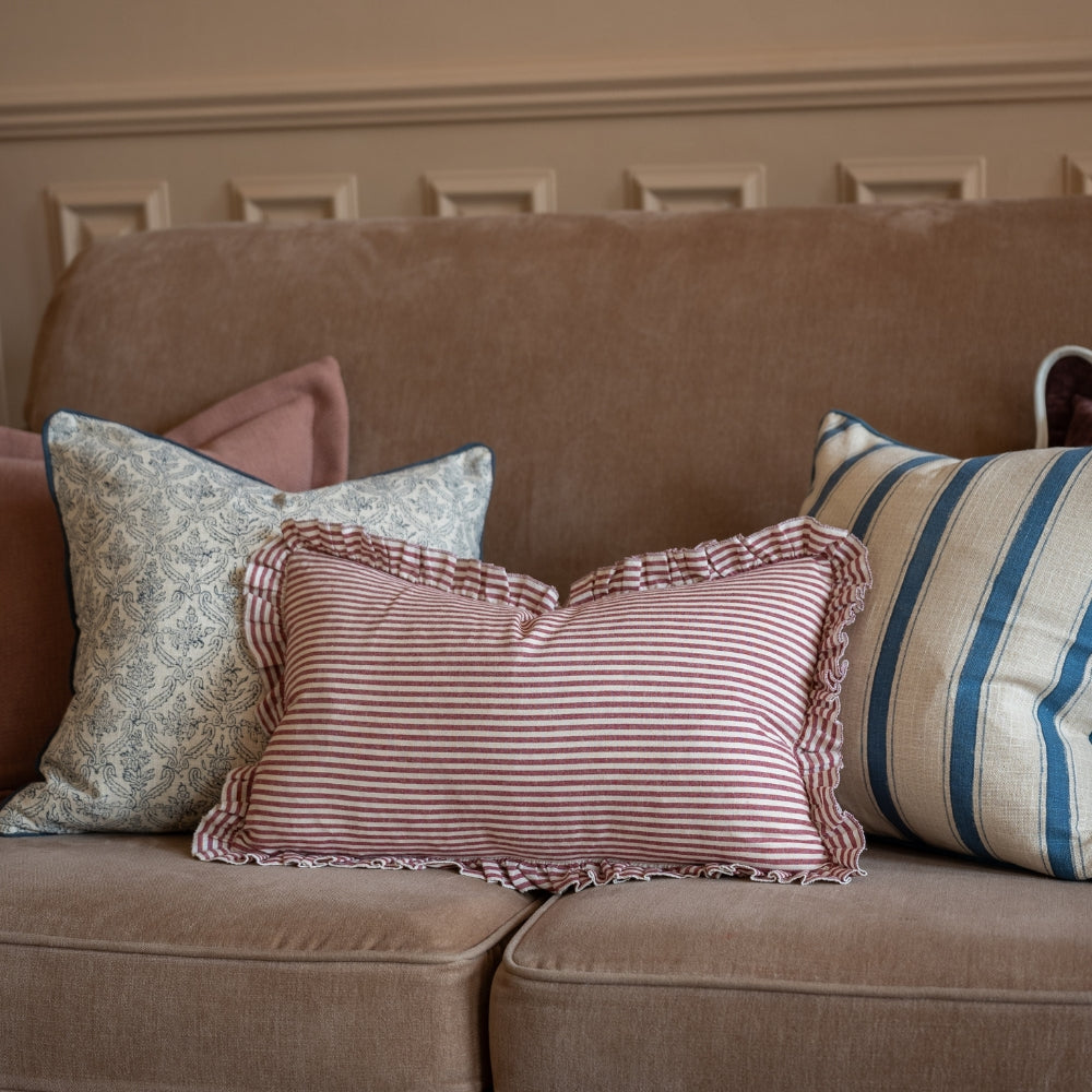 The Navy & Plum Cushion Combination
