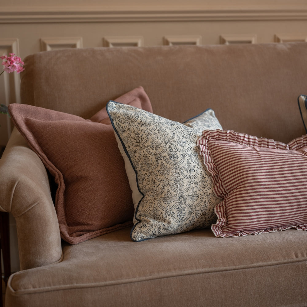 The Navy & Plum Cushion Combination