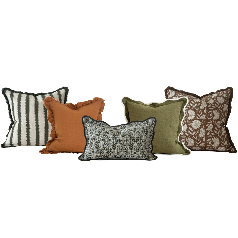 The Olive & Ginger Cushion Combination
