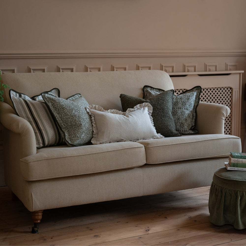 The Olive Floral Cushion Combination