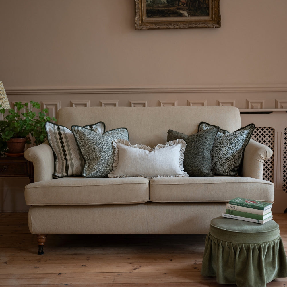The Olive Floral Cushion Combination