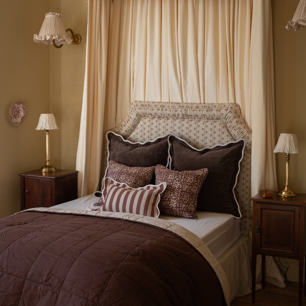 The Plum & Mocha Cushion Combination