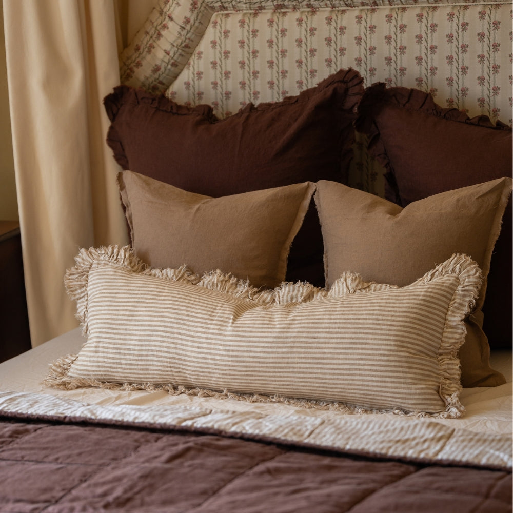 The Soft Dark Brown Cushion Combination