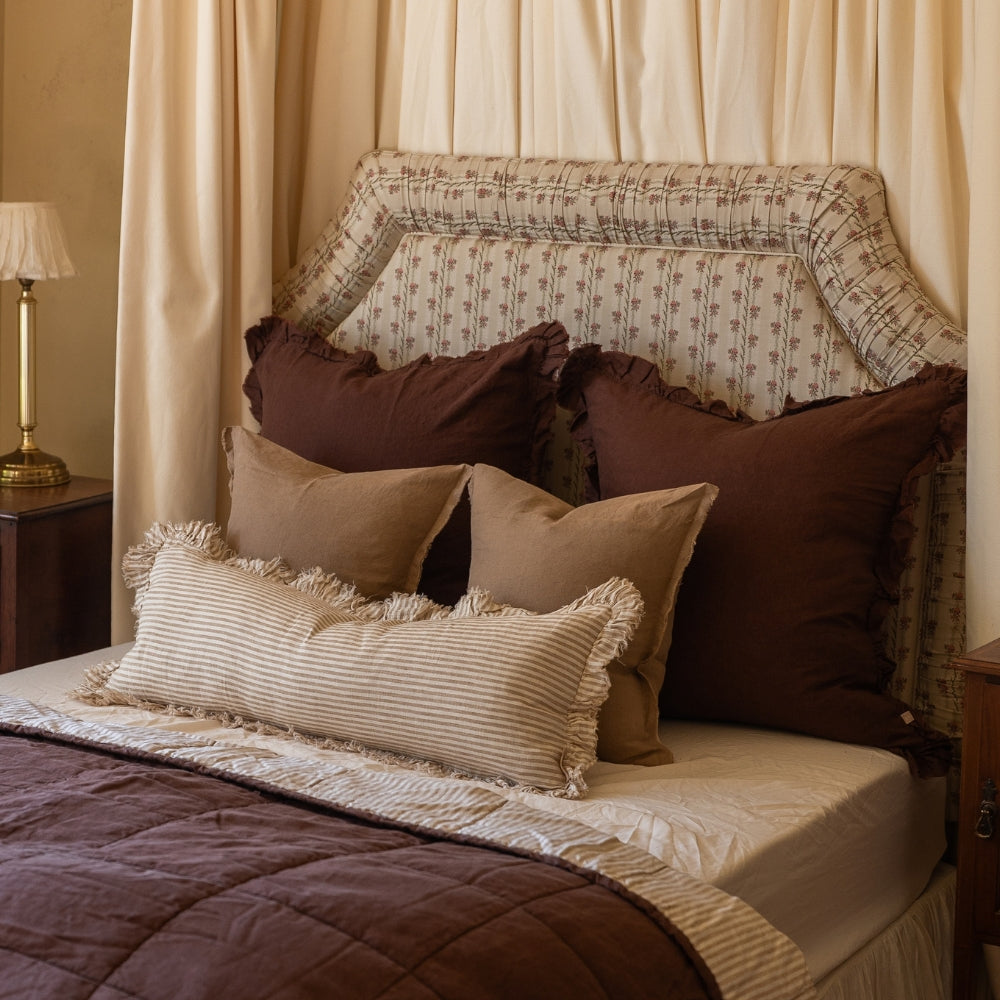 The Soft Dark Brown Cushion Combination