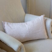Esmee Pink Stripe Cushion 50x30