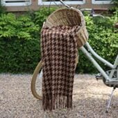 Brown And Rust Throw