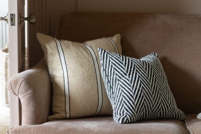 Lottie Chevron Pattern Cushion