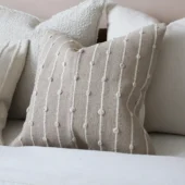 India Sand Stripe Cushion