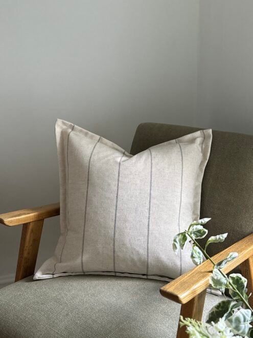 Freya Cream & Grey Cushion