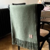 Della Olive Decorative Throw