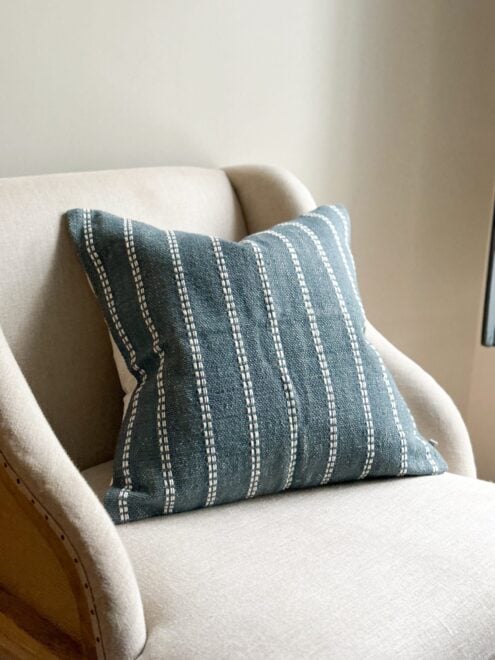 India Teal Cushion