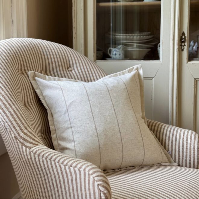 Freya Cream & Beige Cushion