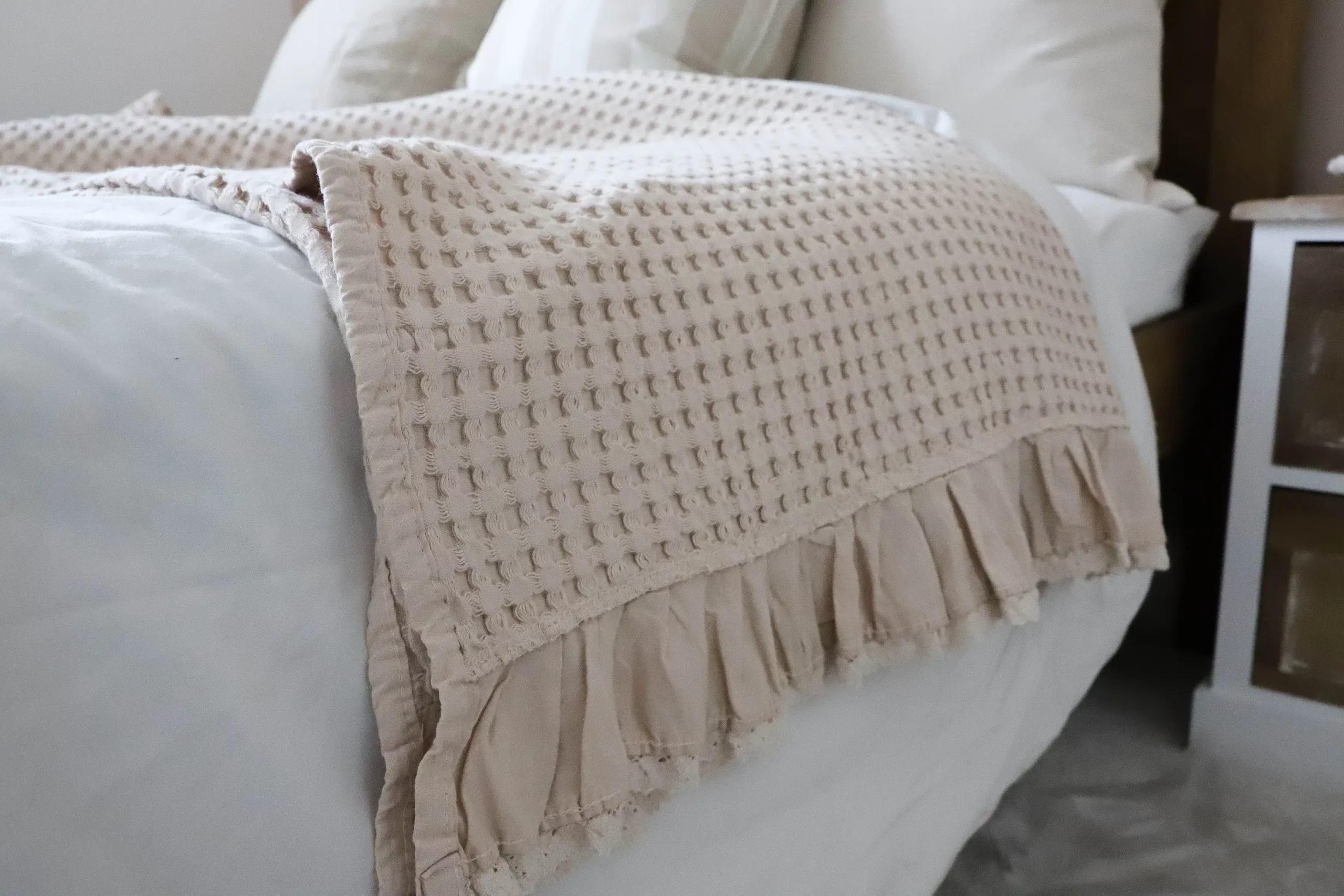 beige waffle throw 2 scaled 2