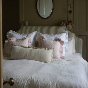 Grace Sand/Beige Bolster Cushion • Ellenvale Interiors