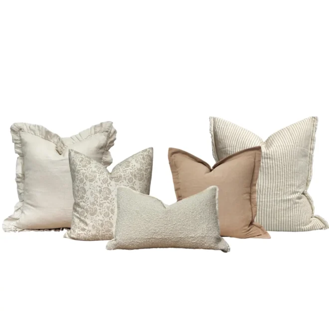 The Light Beige Cushion Combination