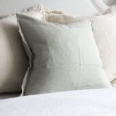 Esmee Dusty Sage Linen Cushion