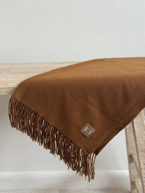 Della Rust Decorative Throw