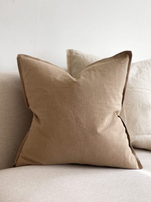 Layla Beige/Olive Cushion