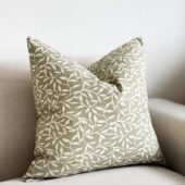 Aria Olive Leaf Cushion