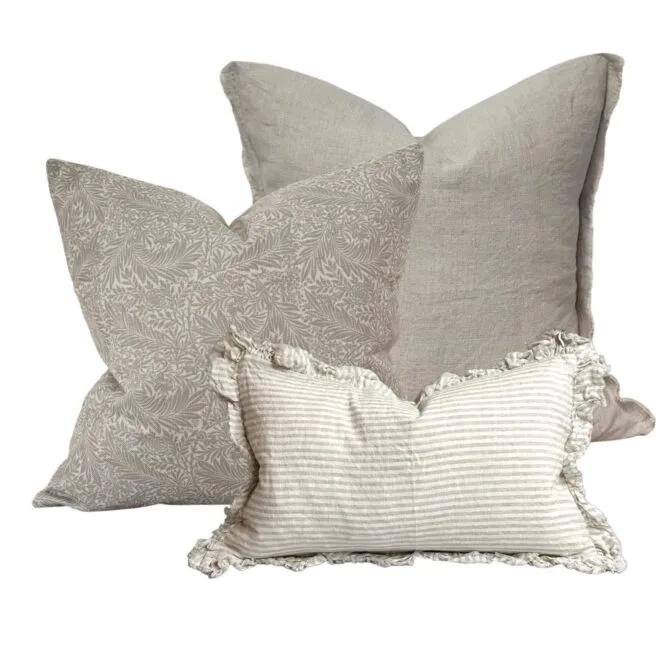 The Francesca Greige Cushion Combination