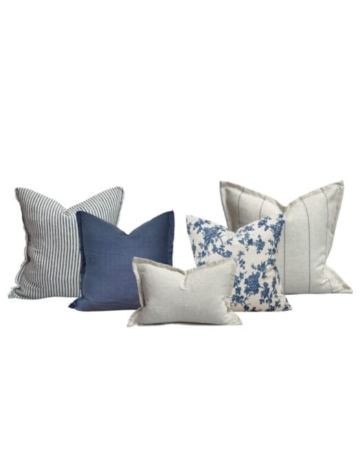 The Navy Cushion Combination