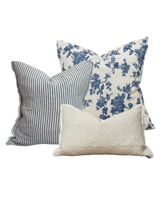 The Coastal Navy Cushion Combination