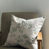 Francesca Sage Floral Cushion