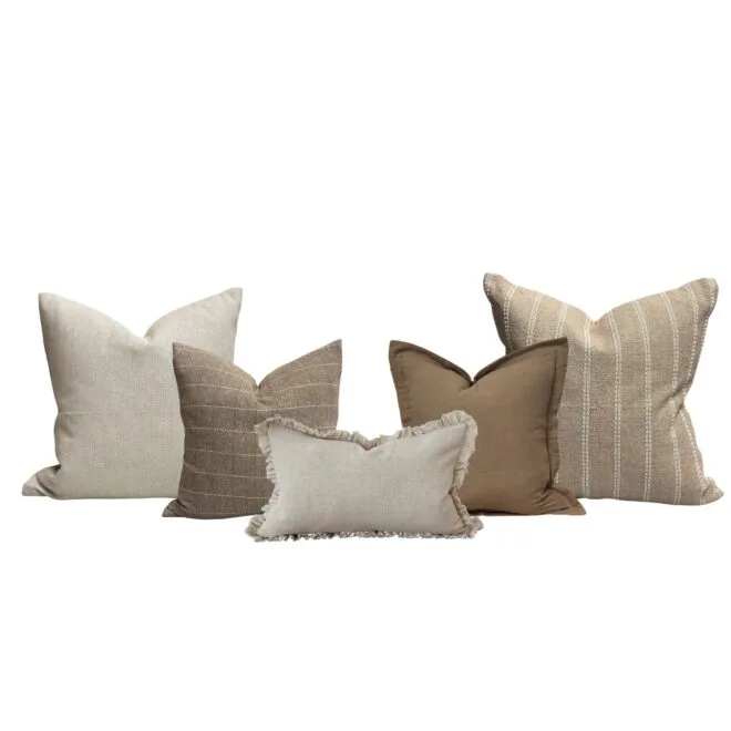 The Country Brown Cushion Combination