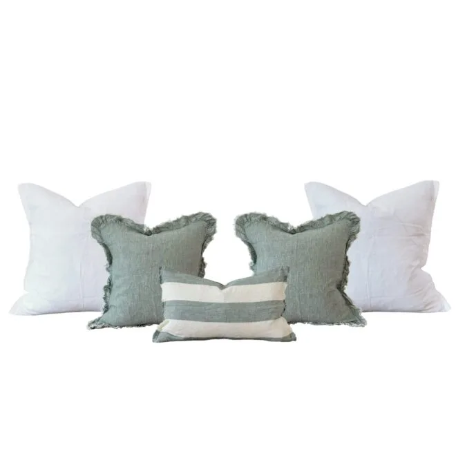 The Large Teal Cushion Combination