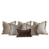The Large Darcy Dark Brown Cushion Combination